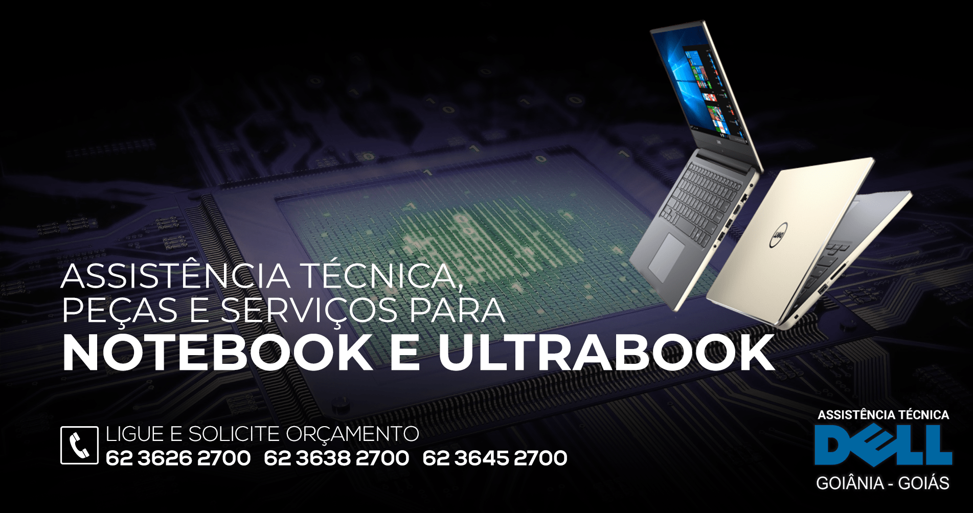 Notebook Dell Inspiron não liga ou não inicia