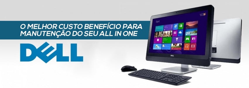 Dell All-in-One sem imagem ou com tela falhando